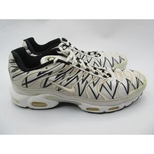 Nike Air Max Plus TN Shoes Mens Size 13 White Black 20th‎ Anniversary AJ6311-100
